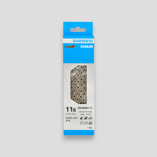 Shimano Dura - Ace / XTR 11 - fach Kette HG - 901 gewachst - Kettenhelden