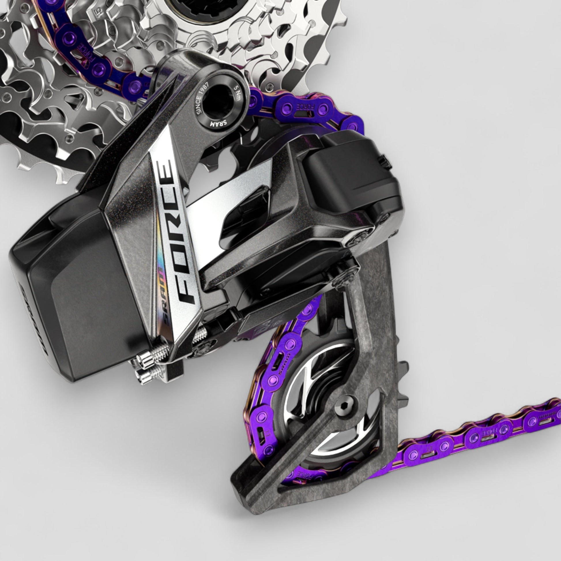 SRAM Force AXS E1 12-fach / 13-fach Kette (gewachst) – Kettenhelden